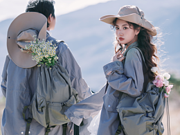 旅行感婚纱照「远山」