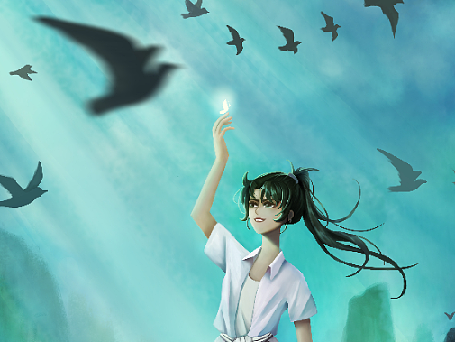天空