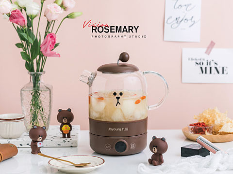 養(yǎng)生少女，九陽line系列養(yǎng)生壺（個(gè)人主頁-ZMzgxMTEzMTY=） - 產(chǎn)品攝影 - 站酷設(shè)計(jì)師布鳴Booming原創(chuàng)素材 - 站酷ZCOOL