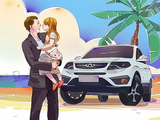 奇瑞SUV系列插畫(huà)（個(gè)人主頁(yè)-ZMTQwNTcxNDg=） - 商業(yè)插畫(huà) - 站酷設(shè)計(jì)師阿肯啊原創(chuàng)素材 - 站酷ZCOOL