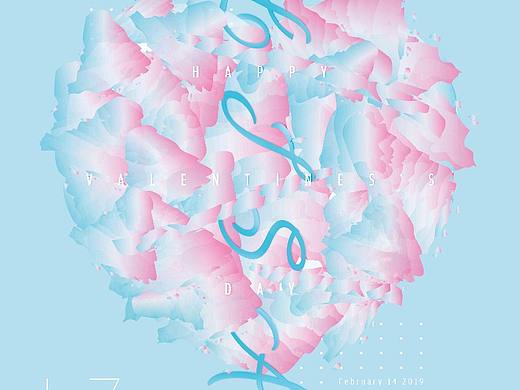 Valentine's Day —— /1208/（個人主頁-ZMzg1NzM1OTY=） - 海報 - 站酷設(shè)計師Magic_mario原創(chuàng)素材 - 站酷ZCOOL