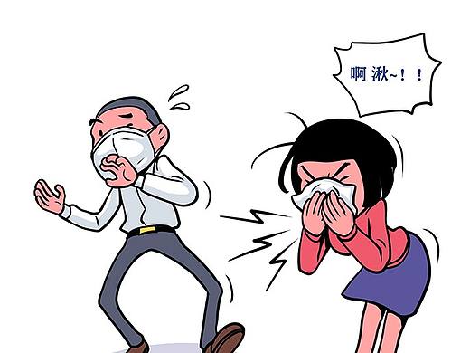 原创疫期返岗防护漫画手册