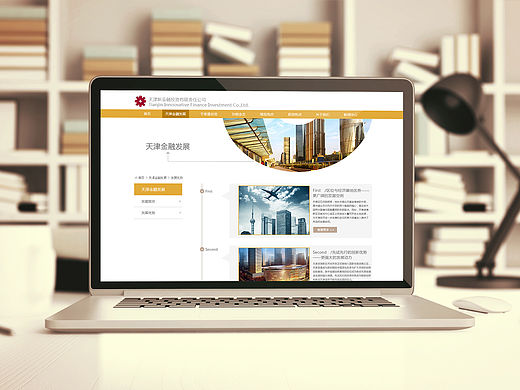 新金融企业网站（个人主页-ZMTU5NDQxOTY=） - 企业官网 - 站酷设计师李李Leni原创素材 - 站酷ZCOOL