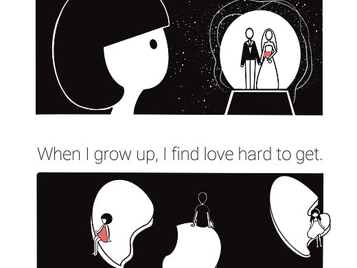 系列插画《现在》