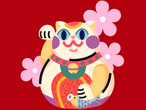 SHISEIDO资生堂插画