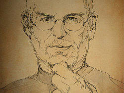 假期小画——(乔布斯)