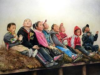 ZD彩铅画《美好时光》