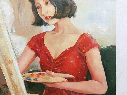 愣神（個人主頁-ZMjg3MjU5OTY=） - 繪畫 - 站酷設計師宿涑原創(chuàng)素材 - 站酷ZCOOL