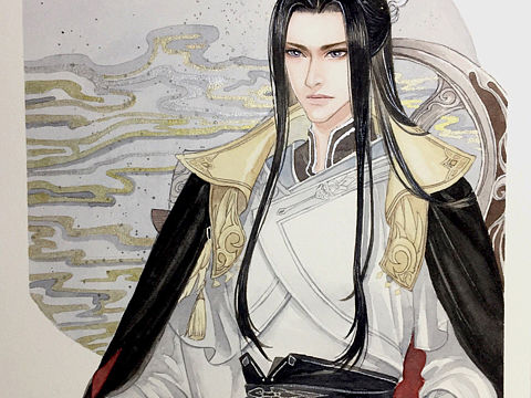 水彩 | 逆水寒-无情师兄