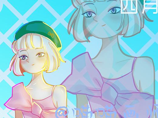 人物插畫4（個(gè)人主頁-ZNTkzNjA2MTY=） - 商業(yè)插畫 - 站酷設(shè)計(jì)師吊炸天的果果原創(chuàng)素材 - 站酷ZCOOL