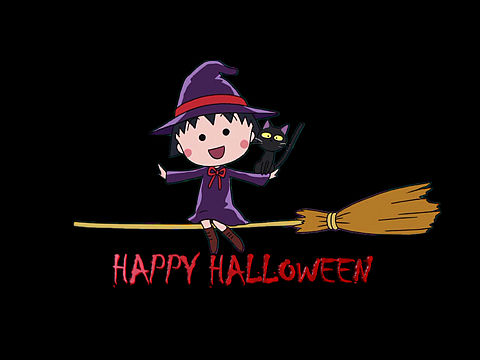 万圣节小丸子壁纸