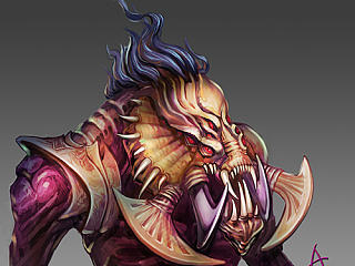 [原创]怪兽（个人主页-ZNDIyNTE3Mg==） - 游戏原画 - 站酷设计师我是A加原创素材 - 站酷ZCOOL