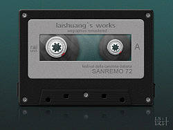 【磁带】图标练习（源文件+教程）（个人主页-ZMTY4OTAwNA==） - 图标 - 站酷设计师laishuang原创素材 - 站酷ZCOOL