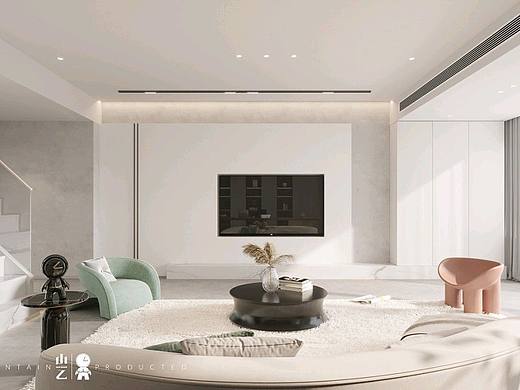 Design Space 丨现代清新风. 长沙正荣府