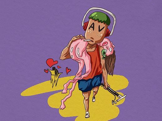 【小插画】☞单身狗