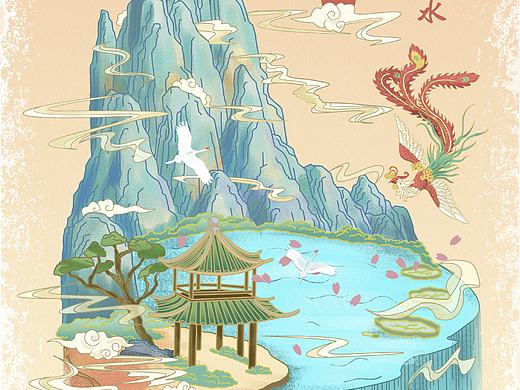 国风插画系列一