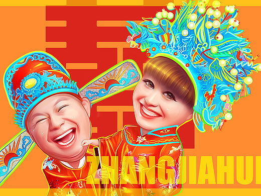 古装情侣Q版（个人主页-ZMTQ3NzE4NjQ=） - 创作习作 - 站酷设计师俺素佳慧昂原创素材 - 站酷ZCOOL