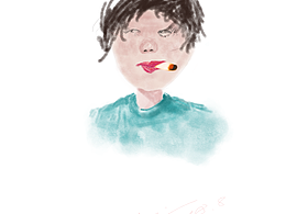 手绘插图