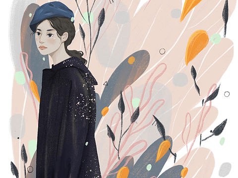 人物系列插画创作