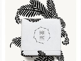 柳熙面膜logo黑白稿设计