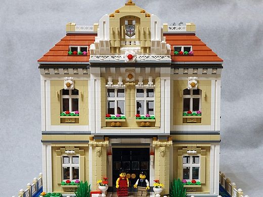 【GS的MOC】LEGO欧式别墅