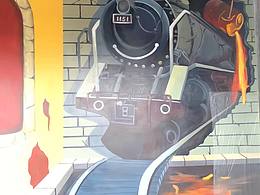 3D手繪 墻繪壁畫(huà) 作品來(lái)自長(zhǎng)春添彩墻繪