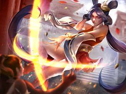 开大的火女ー炽娜