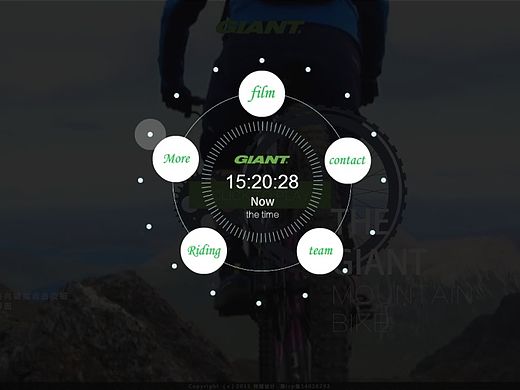 网页设计（GIF原型演示）