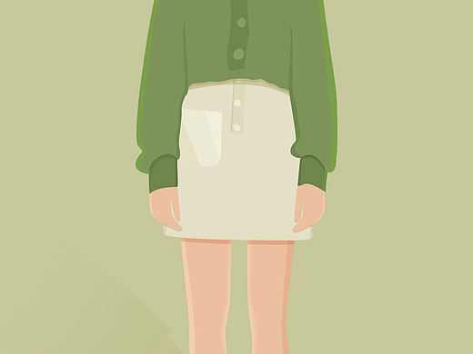 插画女，女装（个人主页-ZNDE1Nzk5ODQ=） - 商业插画 - 站酷设计师小胡同学咚咚锵原创素材 - 站酷ZCOOL