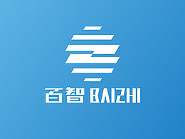 百度无人车logo设计方案B（百智·驾驭未来）