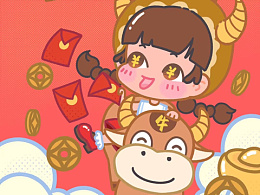 一组唐宫夜宴小人儿～～|插画|创作习作|黄黄的绝对领域 - 原创作品