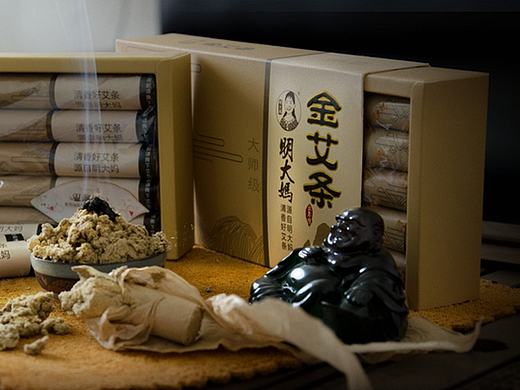 明大妈艾制品系列品牌设计