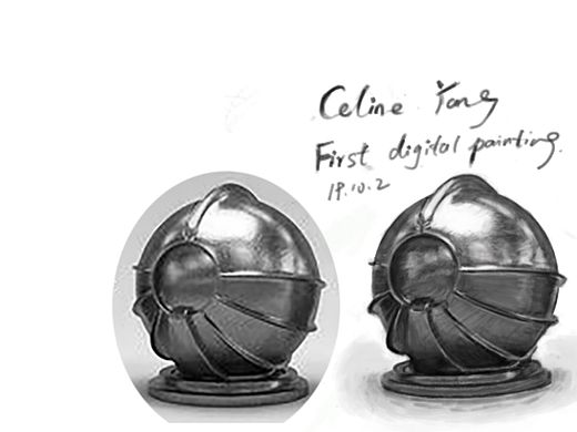 厚涂练习，小铁球