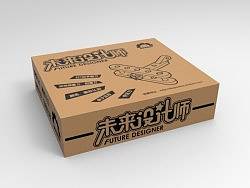 2013塑料拼插玩具-未来设计师-瓦楞纸包装设计 