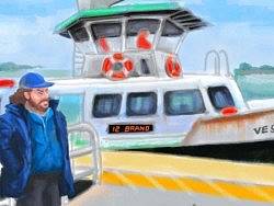 威尼斯的水上巴士（个人主页-ZMjEwMzA0NA==） - 商业插画 - 站酷设计师冬树1986原创素材 - 站酷ZCOOL