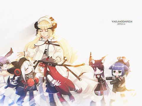 明日方舟（個人主頁-ZMzQ0MzkwODg=） - 藝術插畫 - 站酷設計師妖角大人原創(chuàng)素材 - 站酷ZCOOL