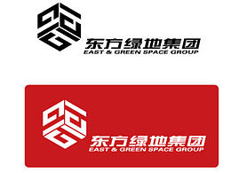 东方绿地集团logo设计投资公司综合性