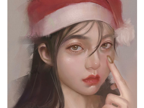 厚涂|插画，头像定制