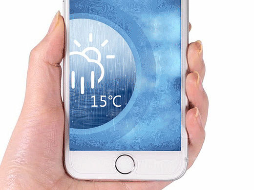 AE动效果-天气APP