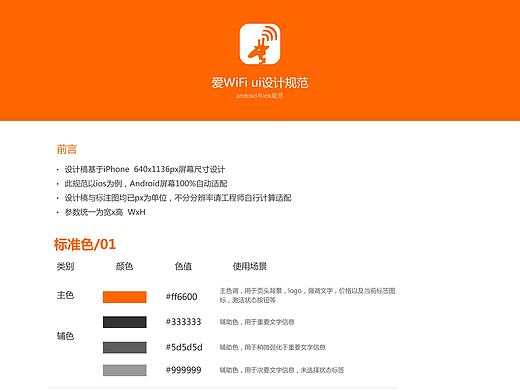 上线APP UI设计规范