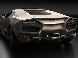 blender建模練習(xí)-蘭博基尼