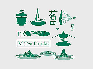 茗田茶饮-M.Tea Drinks-淳朴\自然\纯粹