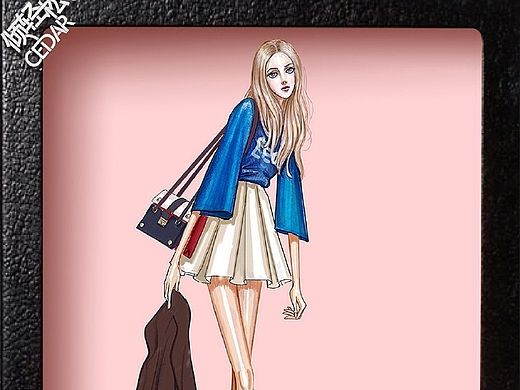 服装插画