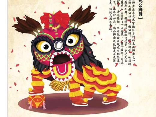 粤北狮舞考作品