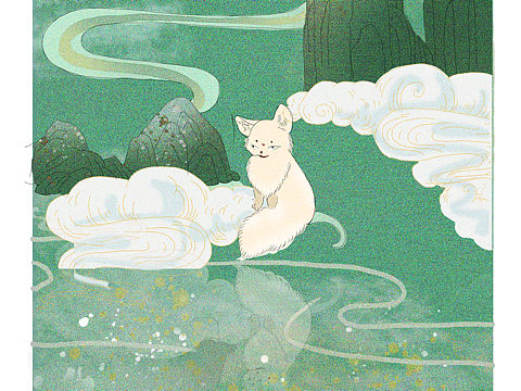 風花雪月（個人主頁-ZNTE0ODczMTY=） - 商業(yè)插畫 - 站酷設計師蛋蛋719原創(chuàng)素材 - 站酷ZCOOL