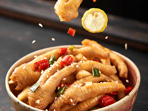 美食摄影-鸡爪
