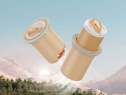 内置充气泵产品渲染（个人主页-ZNjgwMDA1OTI=） - 产品 - 站酷设计师青蛙FROG原创素材 - 站酷ZCOOL