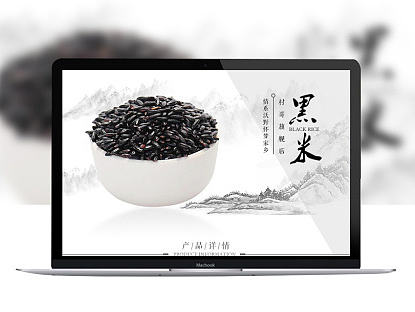 大米详情页