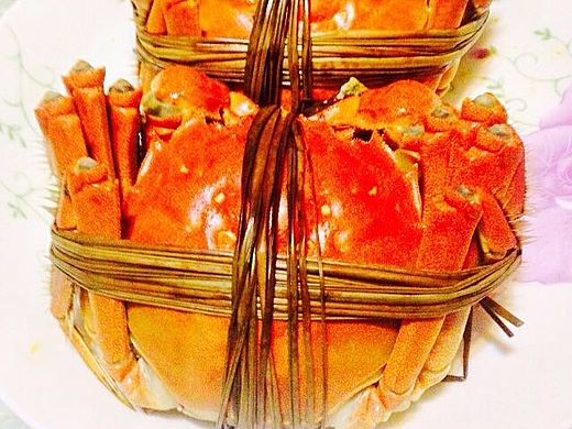 高淳老街吃螃蟹