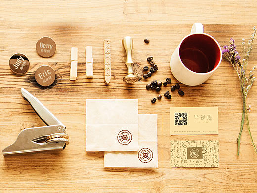 星视现咖啡店VI设计